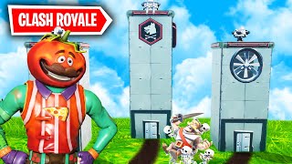 CLASH ROYALE NUEVO Modo de Juego en Fortnite Minijuegos Battle Royale [upl. by Keese]