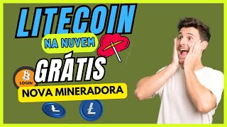 Nova Mineradora em Nuvem de LITECOIN 2024 Paga Via Faucetpay [upl. by Sayers58]