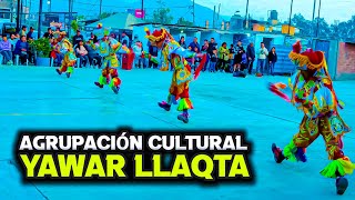 AGRUPACIÓN CULTURAL YAWAR LLAQTA ✂️🇵🇪 DANZANTES DE TIJERAS DE HUANCAVELICA [upl. by Hedva]