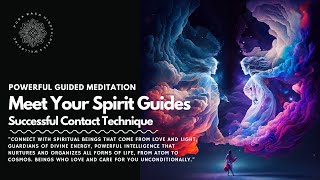 Guided Meditation To Contact Your Spirit Guides Successfully ✅ 💯 [upl. by Nob624]