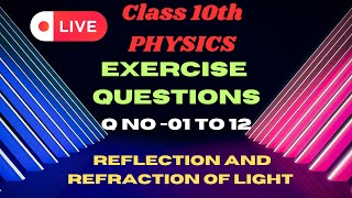 Light Reflection and Refraction Numericals with Solutions [upl. by Netram]