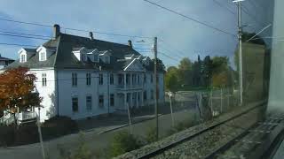 F1 Oslo SKristinehamn SJ The Kongsvinger Line  8102023 Part 4 [upl. by Dolly]