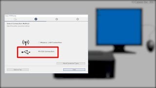 Connecting the printer and a computer via USB Windows TS3100 series  E3100 series [upl. by Kaitlyn235]