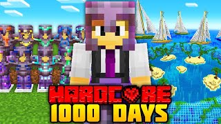 I Survived 1000 Days in Minecraft Hardcore [upl. by Treb]