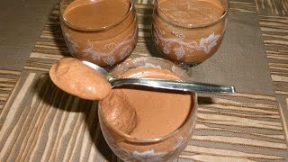 Mousse Au Chocolat  اسهل طريقة لعمل موس الشوكولاتة [upl. by Norita854]