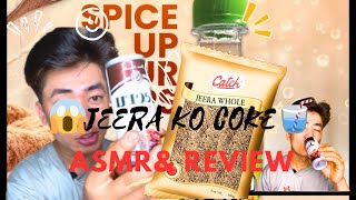 😱 JEERA KO Coca Cola 🥤ASMR and REVIEW [upl. by Nilauqcaj]