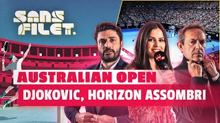 🎾 Tennis Australian Open 2022  Novak Djokovic horizon assombri Sans Filet [upl. by Thorman]