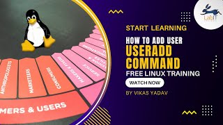 How to add a user in Linux  UserAdd Command  Linux tutorial for beginners [upl. by Lyrad]