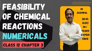 Feasibility of a Chemical Reaction  Concept and Numericals  Electrochemistry  Class 12 Chapter 3 [upl. by Nylatsyrk]