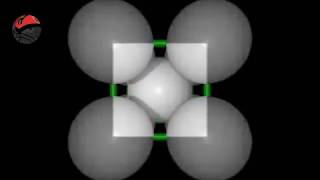 Struktur Kristal Body Centered Cubic BCC  Crystal Structure [upl. by Mcgee690]