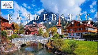 Kandersteg Switzerland 4k Walking Tour A Unique Village In The Heart Of The Apls [upl. by Janith]