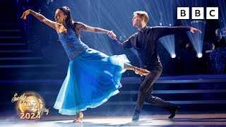 Jamie Borthwick amp Michelle Viennese Waltz to Beautiful Things by Benson Boone ✨ BBC Strictly 2024 [upl. by Cummings]