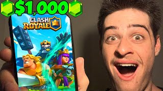 I Spent 1000 Beating Clash Royale [upl. by Cutlip]