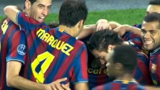 Leo Messi Four Goals Barcelona vs Arsenal 2010 YouTube [upl. by Anelim]