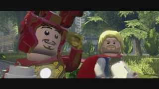 LEGO Marvel Superheroes  Chapter 15 The Good the Bad and the Hungry Galactus Battle [upl. by Ainslee]