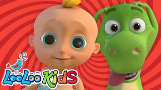 Zigaloo Dance  ABC Song 🦕 Childrens BEST Melodies by LooLoo Kids [upl. by Erehpotsirhc872]