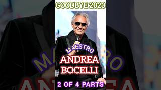 TIME TO SAY GOODBYE  ANDREA BOCELLI  KING OF THE YEAR PART 2 OF 4 [upl. by Eitsyrc]