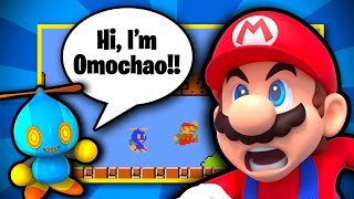 Omochao in Super Mario Bros is Hilarious [upl. by Debera]