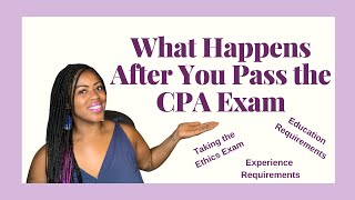 Getting Your CPA License  The Process [upl. by Adama]