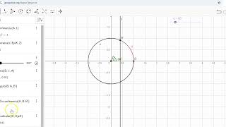 Cómo graficar seno en geogebra [upl. by Ybanrab]