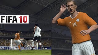 FIFA 10  PAYS BAS vs ANGLETERRE [upl. by Mastrianni]