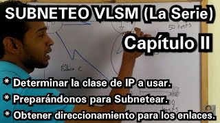 SUBNETEO VLSM Capítulo II Preparándonos para Subnetear Pasos Previos Enlaces [upl. by Tocci]