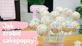 Cake pops🍭 jak krok po kroku zrobić proste domowe cake popsy😋❤️ [upl. by Eycats]