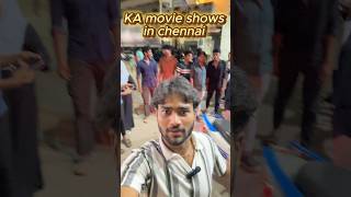 KA movie Chennai lo ila nadusthundi chennai kiranabbavaram review [upl. by Ahsikal]