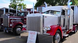 Historical Society Truck Show Video 2017 in Des Moines [upl. by Essiralc]