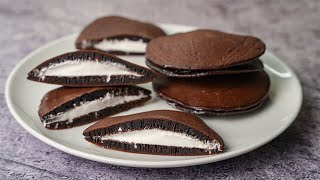 Oreo Dorayaki Recipe  Soft amp Spongy Oreo Dorayaki Cake  Yummy [upl. by Lemkul]