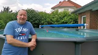 Test Poolroboter Steinbach Poolrunner Battery Basic 20 [upl. by Jilly]