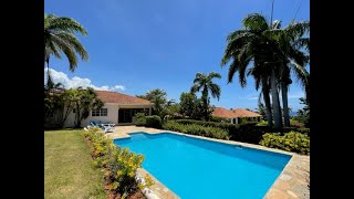 Sosua Dominican Republic  3 Bedroom Villa  Residencial Hispaniola  Walk to Beach  339k  SOLD [upl. by Schreiber]