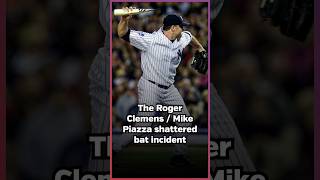 Oct 22 2000 – The Roger Clemens amp Mike Piazza shattered bat incident in the World Series [upl. by Chapin]