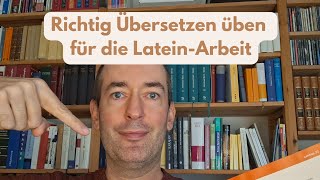 Übersetzen üben für eine LateinKlassenarbeit  Mit Schwung zum Ziel [upl. by Jung619]