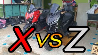 Xmax modified VS Zontes 350D standard ใครจะอยู่ใครจะไป [upl. by Ttehc]