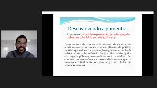 TEXTO DISSERTATIVO ARGUMENTATIVO  DESENVOLVIMENTO [upl. by Ronacin194]