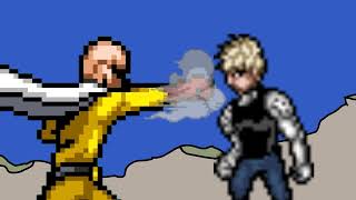 Saitama death counter Saitama Vs Genos Fight [upl. by Nadaba]