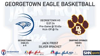 HS Boys Basketball  Dripping Springs Tigers vs Georgetown Eagles  12072024 [upl. by Karlie]