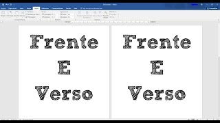 Como imprimir frente e verso [upl. by Salomo]