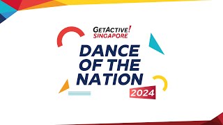 🇸🇬 GetActive Singapore Workout 2024 Dance of the Nation [upl. by Anertal3]