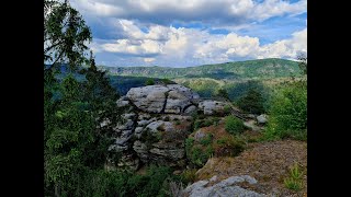 Kleiner und Großer Zschirnstein Klopotský vodopád Zirkelstein a Kaiserkrone  Galbytour 2024 [upl. by Amitarp844]