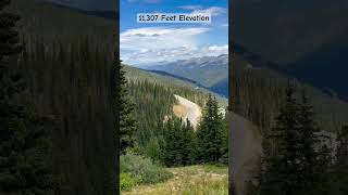 Berthoud Pass in summer Where the mountains meet the sky colorado travel explore nature [upl. by Harehs]