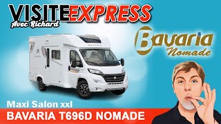 BAVARIA T696D Nomade  MAXI SALON [upl. by Junie]