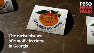 WATCH The racist history behind Georgia’s runoff elections [upl. by Crispas891]