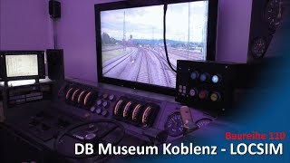 Locsim Baureihe 110  DB Museum Koblenz  Ein Fahrerlebnis der besonderen Art [upl. by Oakleil233]