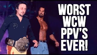 TOP 10 WORST WCW PAY PER VIEWS OF ALL TIME [upl. by Darrel]