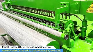 Fully Automatic Galvanised Welded Wire Mesh Machine In South Africa Mesh Size 2 inch by 2 inch [upl. by Franni]