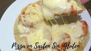 Pizza Keto🍕Masa Delgada y CrujienteSin HarinaSin GlutenSolo 3 IngredientesReceta Rápida y Fácil [upl. by Erin]