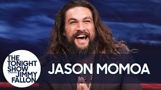 Jason Momoa Talks Aquaman and Hurting Jimmy During Water War [upl. by Baum]