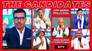 SKTVS quotTHE CANDIDATES – A MEGA TV DISCUSSION 02042024 INNER MANIPUR PC [upl. by Akinwahs]